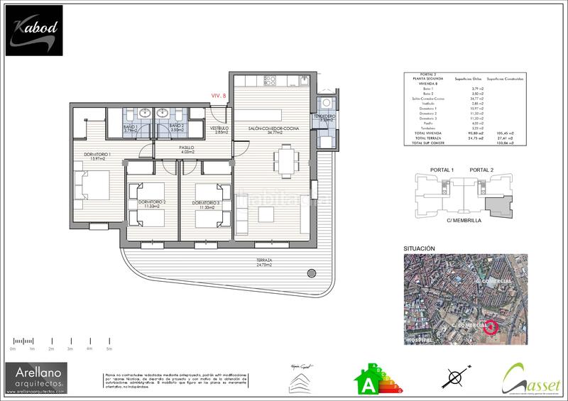 Foto c8d03a59-c001-4377-a2c2-8947bcc6f3fa. Appartement 105m<sup>2</sup> dans calle membrilla 6 dans Larache Ciudad Real