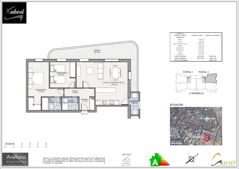 Foto 1ff693be-296b-42a5-98e6-e79cd07fcc2b. Etagenwohnung 84m<sup>2</sup> in calle membrilla 6 in Larache Ciudad Real