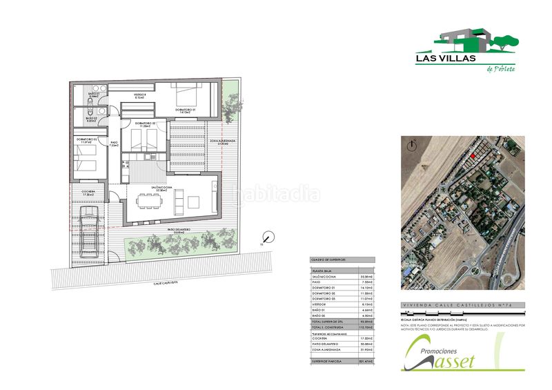 Foto 5581eb96-e734-49d2-8b51-a736c0f1a767. Casa aparellada 146m<sup>2</sup> amb calefacció aparcament a Poblete