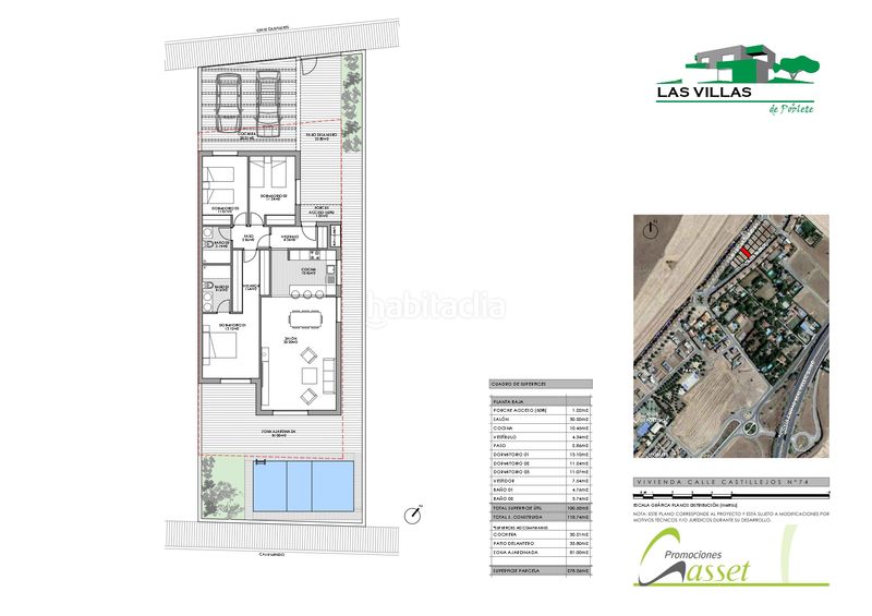 Foto 6b04ac28-b412-40a6-8928-5dff0d9caed3. Casa aparellada 146m<sup>2</sup> amb calefacció aparcament a Poblete