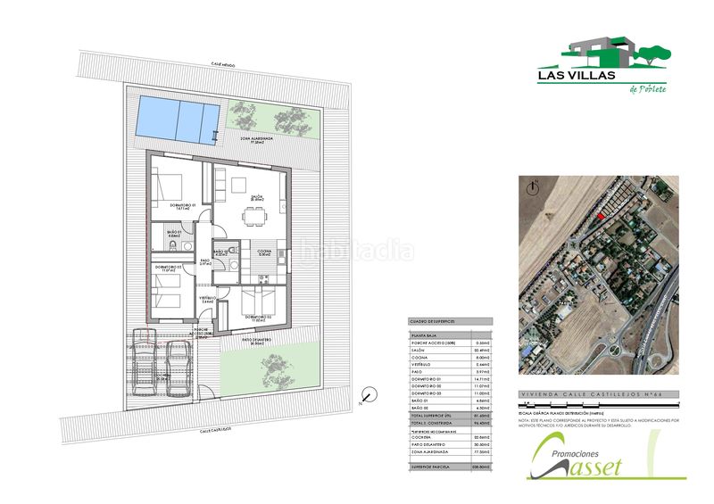 Foto 7687c445-32bd-4c70-bb13-aa09af802c9c. Casa aparellada 146m<sup>2</sup> amb calefacció aparcament a Poblete