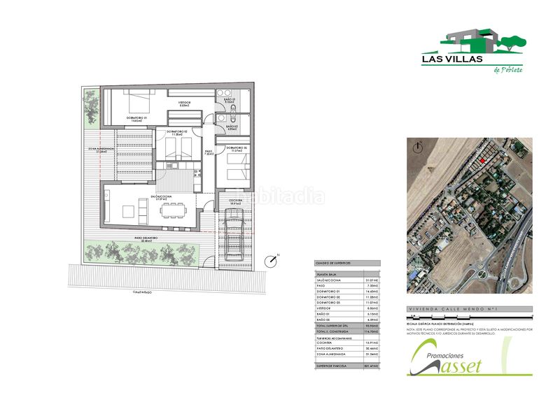 Foto 7c09b45c-e562-45f7-986b-27562f6a1946. Casa aparellada 146m<sup>2</sup> amb calefacció aparcament a Poblete