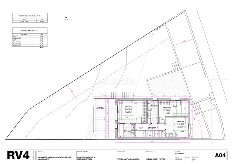 Foto fd1645f5-9aec-4b1d-8df4-4fb22337c903. Doppelhaus mit heizung parking in Ullastrell