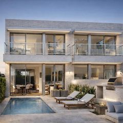 Doppelhaus in Mas d�En Serra - Els Cards. Casa pareada en venta con jard�n y piscina. obra nueva en constr