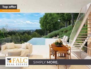 Terreno residenziale in Son Vida. Parcela excepcional con proyecto y vistas sobre palma y el mar e