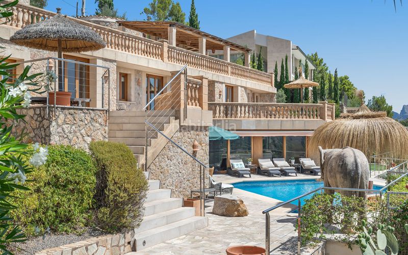 Foto cb3239ab-dc23-4b38-bd76-892337b4a71f. Masia amb calefacció aparcament piscina a Pollença poble Pollença