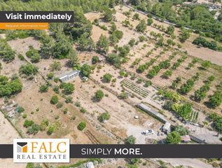 Terreno residenziale in Calvià Poble. Tranquila finca agrícola en calvià  3.500 m de naturaleza, priva