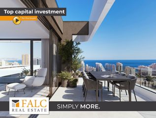Piso en Puerto. Magnífico apartamento de nueva construcción en la planta 13  vis