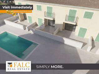 Casa a Sant Llorenç des Cardassar. Villa de diseño exclusiva con acceso a la piscina, situada en un