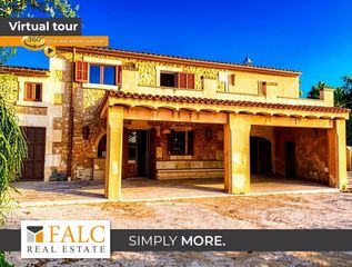 Miete Haus in Campos poble. Su idílica finca rehabilitada mucho espacio para la familia, los