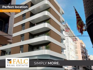 Apartament a Gran Playa. Moderno piso de 2 habitaciones de nueva construcción con terraza