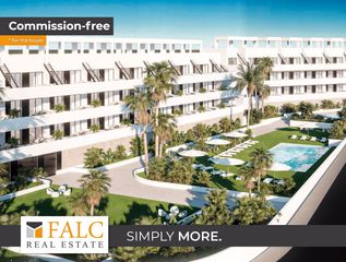 Àtic a Balcón de Finestrat-Terra Marina. Tu rincón al sol moderno piso con terraza en la azotea de 66 m