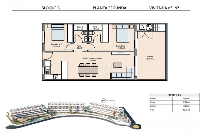 Foto fd6824ec-347c-4c12-8011-8c8262a16a0b. Ático vivienda exclusiva con solárium de 66 m en la costa blanca a partir de 2028 en Finestrat