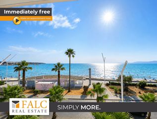 Lloguer Apartament a S´Arenal. En primera línea de mar piso con terraza y vistas al mar