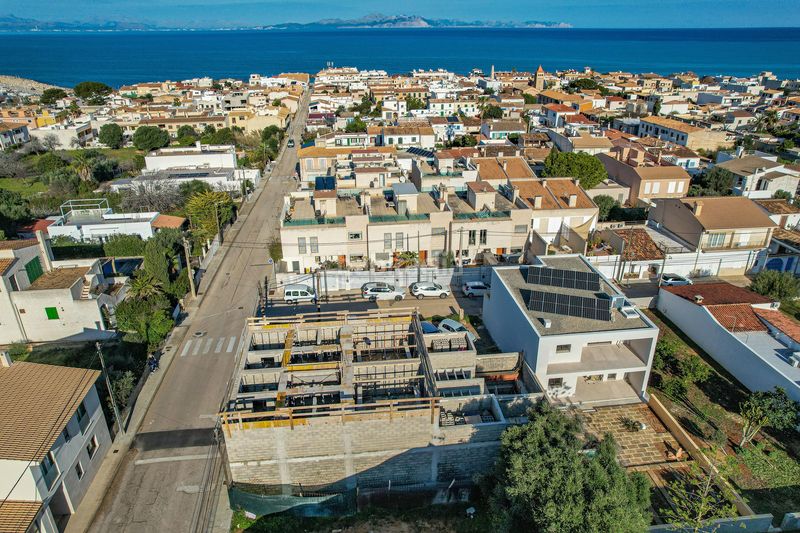 Foto 32e67834-4431-41ce-a4bb-95bfb37517ae. Casa pareada casas adosadas con piscina en construcción en colonia de sant pere en Artà