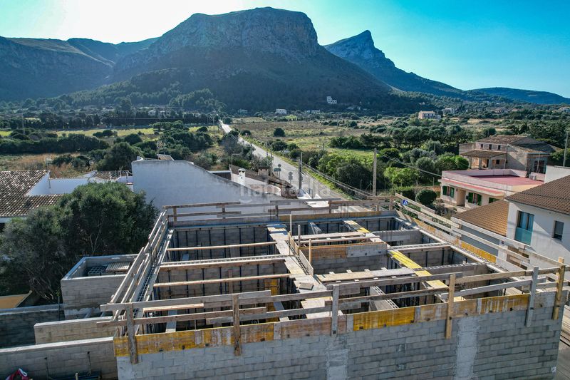 Foto 68534588-a3d7-44d0-8b06-324d893c2469. Casa pareada casas adosadas con piscina en construcción en colonia de sant pere en Artà