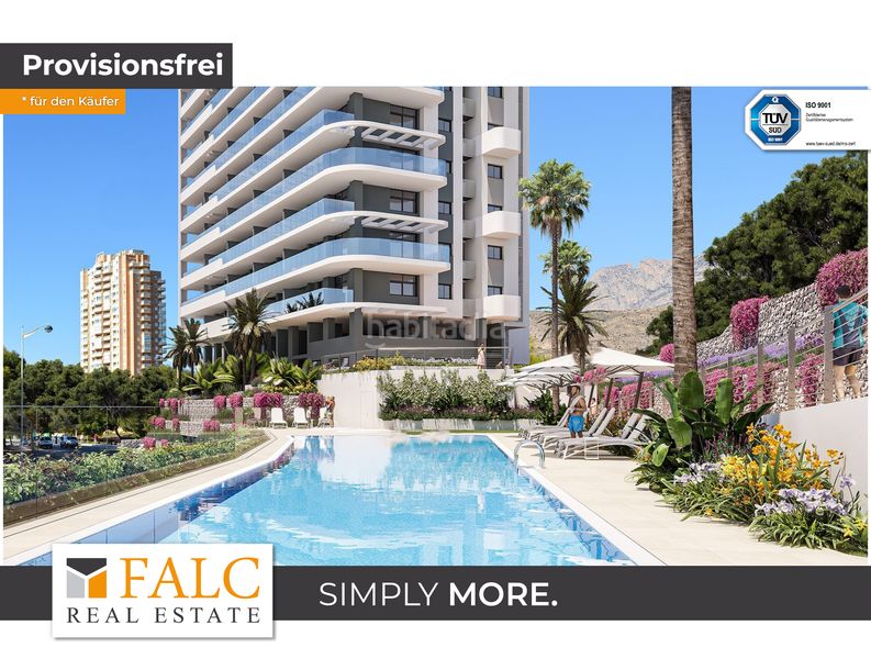 Foto 0e2cc25c-7fbd-4063-9c4e-7b81cc429759. Àtic amb piscina a Via Parque Benidorm