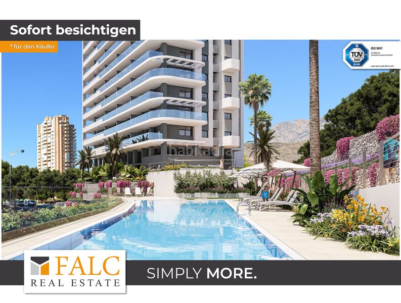 Foto cbdd24cc-cee0-41e3-ac6b-a8215ea843ad. Àtic amb piscina a Via Parque Benidorm