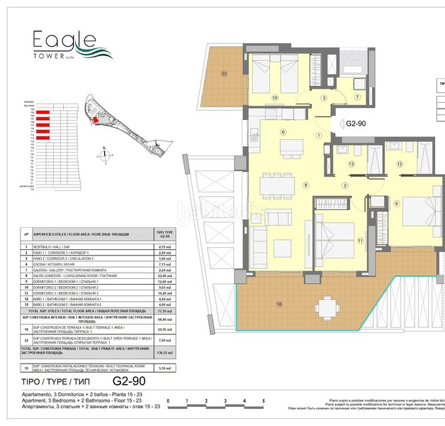 Foto 115f9fca-bc09-4636-9418-71138ad00856. Apartamento der traum beginnt im eagle tower en Playa Poniente Benidorm