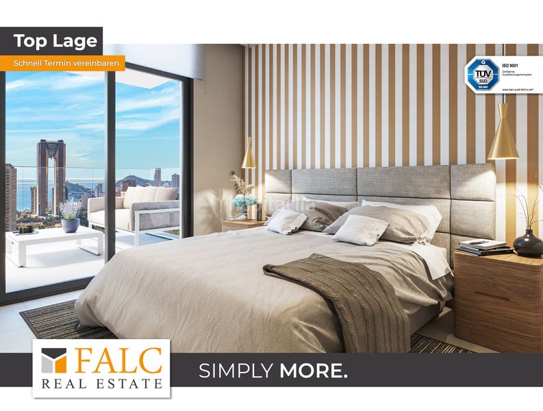 Foto 4132b15c-ccc4-480a-a5fb-b11a25456e35. Àtic amb piscina a Playa Poniente Benidorm