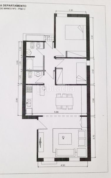 Foto 9d582a59-4913-472c-b55a-01f81435903d. Apartament amb calefacció a El Mercat Palma de Mallorca
