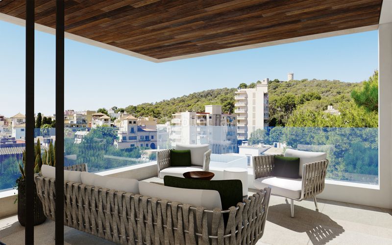 Foto 17f57858-8a54-45ce-80c3-3cfed6d37da9. Apartament amb calefacció aparcament piscina a Son Armadams Palma de Mallorca