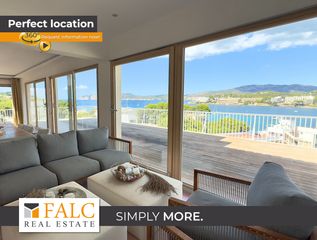 Miete Dachwohnung in Santa Ponça. Exclusivo ático con 300 m de terraza, sauna y vistas al mar