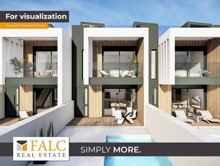 Casa adossada a Pilar de la Horadada Ciudad. Estilo mediterráneo con 8 villas exclusivas y la mejor infraestr