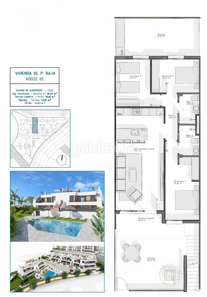 Foto 03668833-cdab-4b48-8b83-a5c6fad92d6f. Casa amb aparcament piscina a Las Salinas Vera