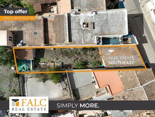 Wohngrundstück in Santanyí Poble. Exclusivo solar edificable en el centro de santanyi