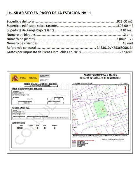 Foto aefaed17-1d3c-4116-8781-c2b51e7239b2. Terreny residencial a paseo de la estación 11 a Tielmes