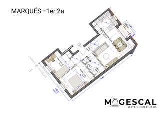 Etagenwohnung in MARQUÈS (Caldes de Montbui)