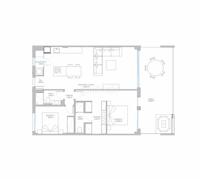 Foto 4d093779-e2a3-4124-8bca-d0ba870c0b18. Piccolo appartamento in avenida Fuengirola 4 in Las Gaviotas - Carvajal Fuengirola