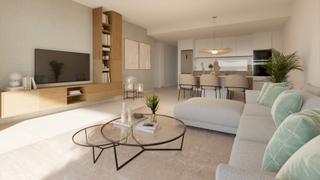 Planta baixa a Calle islas bermudas 100. Piso moderno y minimalista de 2 dormitorios con jardín privado y