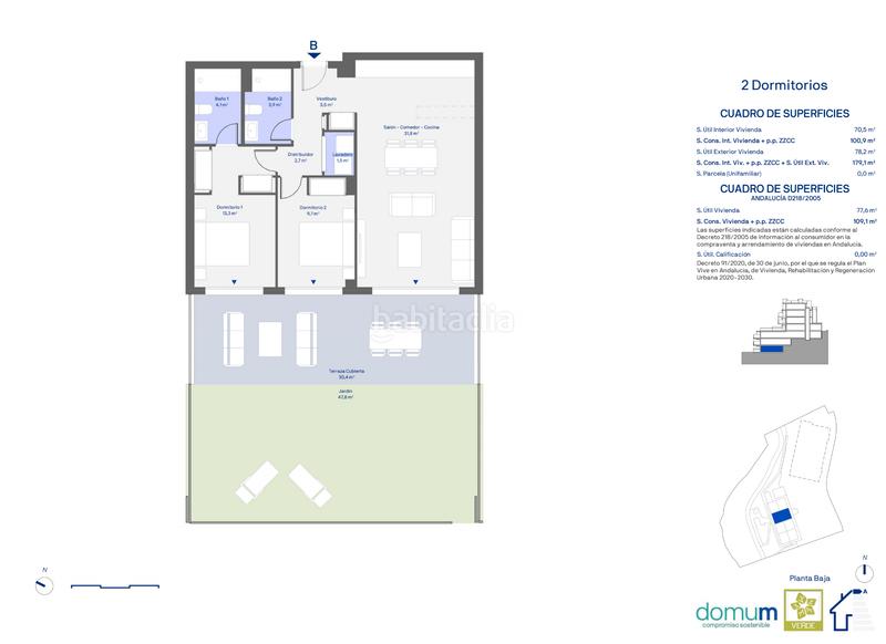 Foto f691febf-19e2-4043-910d-8d88b19402e9. Planta baja en calle islas bermudas 100 piso moderno y minimalista de 2 dormitorios con jardín privado y vistas abiertas en Cancelada, nueva milla de oro – en Estepona