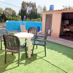 Casa a El Grao. Finca rústica con piscina y vivienda en camino la mota