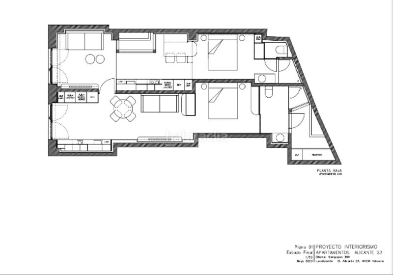 Foto c2a46669-4ce0-4590-bb47-a94e9ca7936c. Apartment in carrer d'alacant 23 in Russafa Valencia