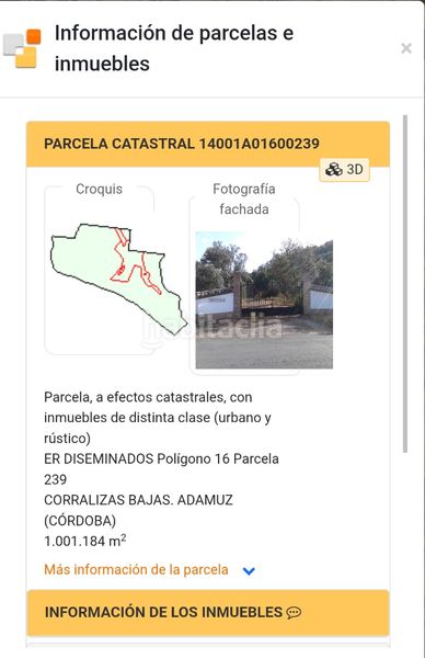 Foto 46f0256f-7988-488e-825f-d4f04e0515be. Finca rústica en camino de la dehesa 236 en Adamuz
