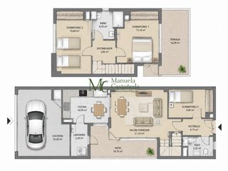 Duplex in Villagonzalo. Villagonzalodúplex