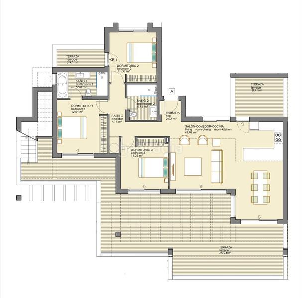 Foto ffd29230-899c-4797-8c40-245ce6e3a9b2. Attico con riscaldamento parcheggio piscina in Guadalobón Estepona