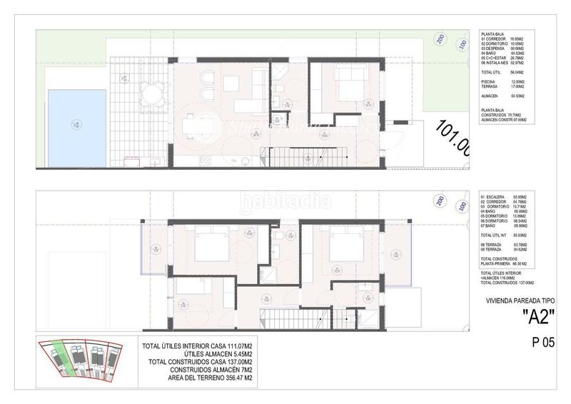 Foto 46428d85-a5f2-4e5a-96cd-f526b131f214. Doppelhaus mit parking pool in Pueblo Eliana (l´)