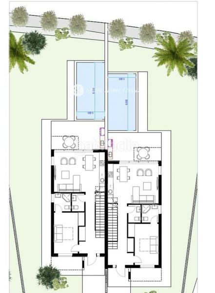 Foto 3dd6282c-30a5-4075-ad24-99a5c5dfc9ce. Casa adossada amb piscina a San Antonio de Benagéber