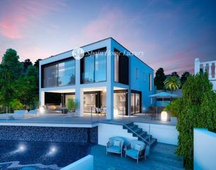 Chalet  Avenida d america. Lujoso villa en alicante con vistas al mar