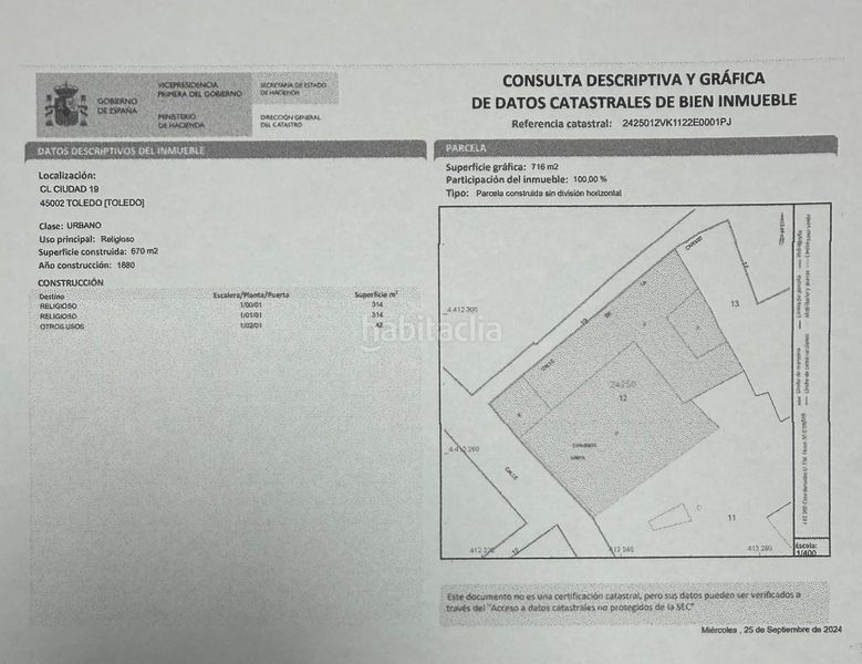 Foto 0f1998d3-4cb9-4420-bf08-79333c43b5c3. Edificio in Casco Histórico Toledo