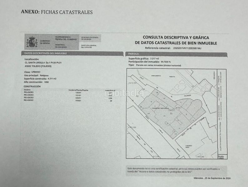Foto 1ad66a0a-ff67-4d63-9ab3-0e6ccc9da37c. Edificio in Casco Histórico Toledo