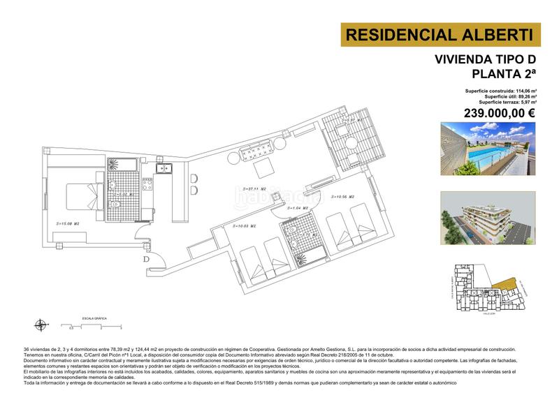 Foto cb9e0957-c7c1-4417-806e-e6c75193722f. Piso 114m<sup>2</sup> en calle león 2 en Las Tres Cruces Armilla