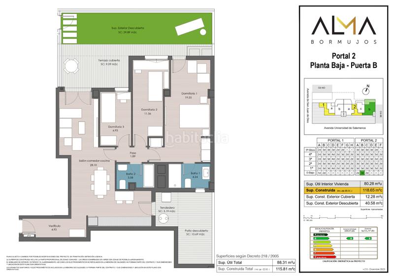 Foto cff0053b-c8a7-462c-8c32-7c4acbcd2c5c. Erdgeschoss 119m<sup>2</sup> mit pool in Zona Universitaria Bormujos