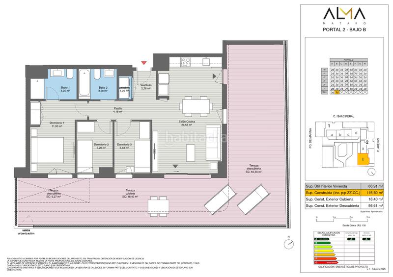 Foto 4c34e92a-900e-4d37-aa15-32bec2111fa6. Ground floor 66m<sup>2</sup> in El Rengle Mataró