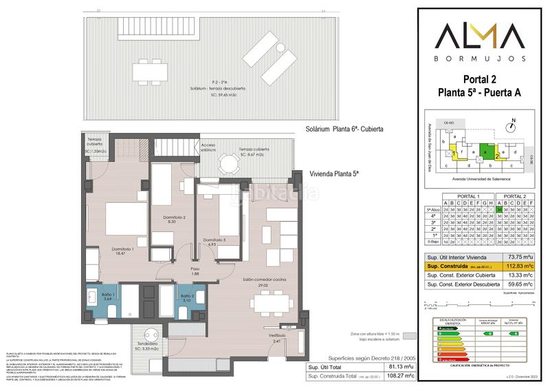 Foto 41380ea8-761a-4fa8-9b7d-764e5bc44537. Flat 113m<sup>2</sup> with pool in Zona Universitaria Bormujos