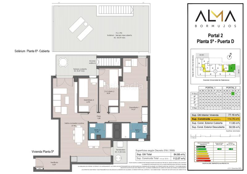 Foto 28efe769-559a-428d-a168-3a22f8439842. Appartement 115m<sup>2</sup> avec piscine dans Zona Universitaria Bormujos